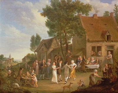 Eine Dorfhochzeit von Léonard Defrance